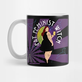 Fat Feminist Witch Host Logo Mug